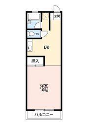 陽明館2の物件間取画像